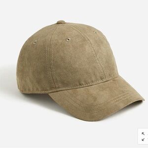 J.Crew Faux-suede baseball cap